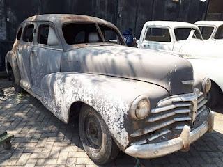 Dijual Bahan Sedan Antik Utuh Chevrolet Fleetmaster 1946 bersurat