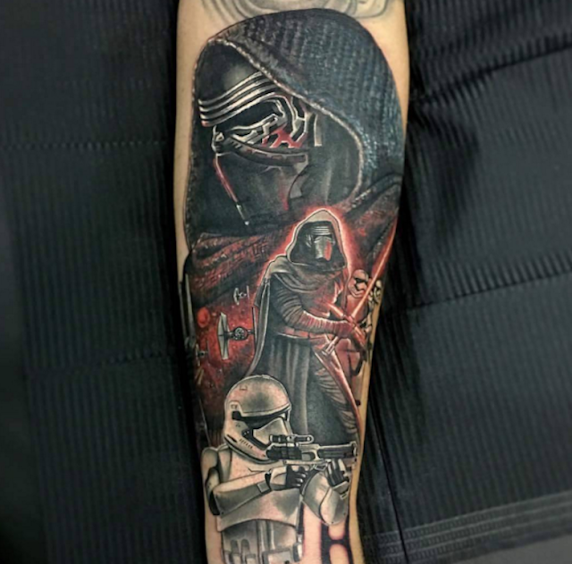 43 Tatuagens inspiradas no universo Star Wars