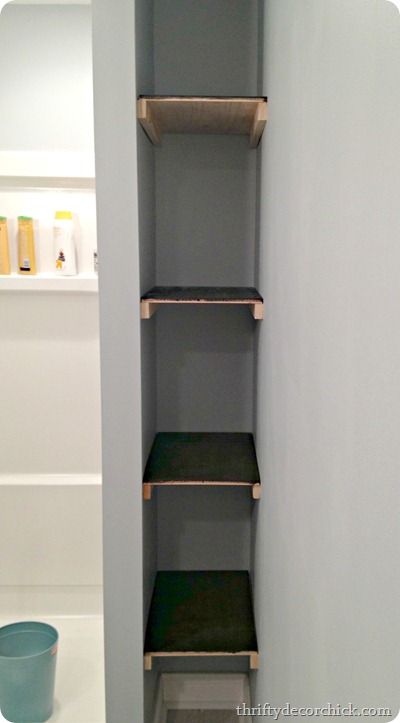 diy wood floating shelves