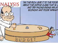 Toonalysis - Tax the rich,give it to the poor but what about the middle class..!