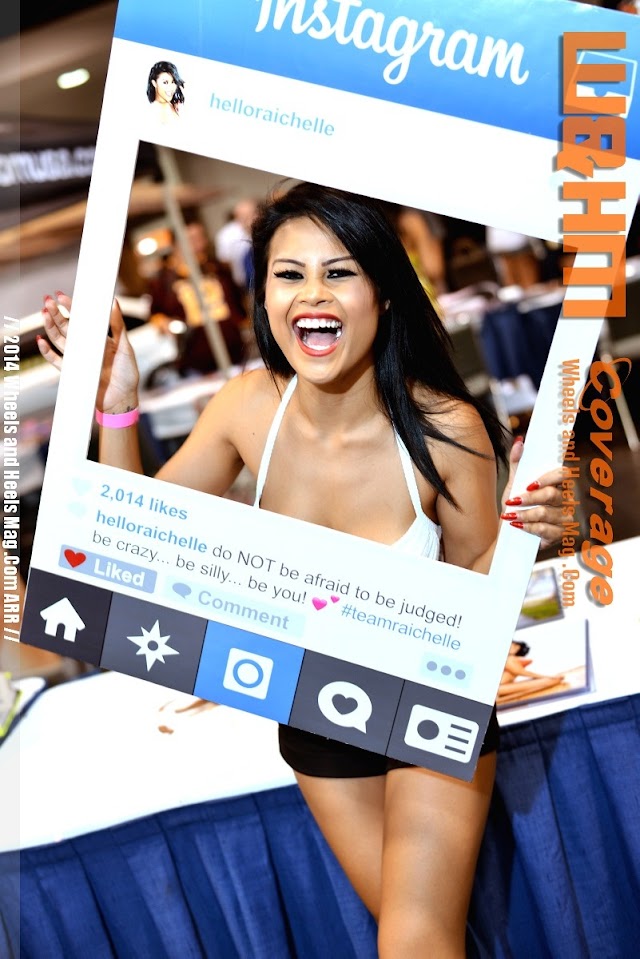 Raichelle Viado Rocks at 2014 Spocom Super Show Anaheim @helloraichelle