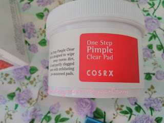cosrx one step clear pimple pads 