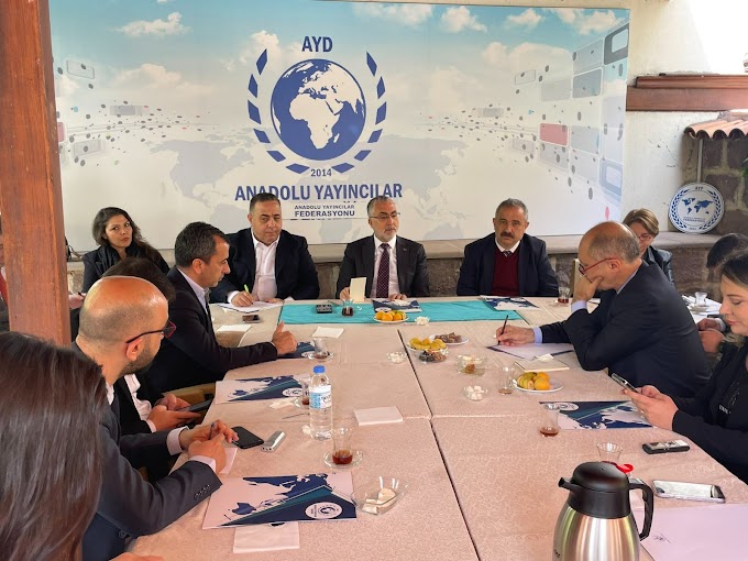 Anadolu yayıncılar federasyonu konuğu Işıkhan oldu