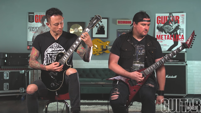 trivium, Matt Heafy, Corey Trivium, Trivium New Album, Trivium New Song, tab gitar, tabulature trivium guitar, the sin and the sentence 