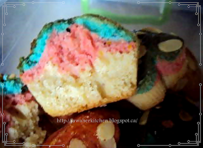 cupcake, so easy recipe and delicious cupcake with colors and variation