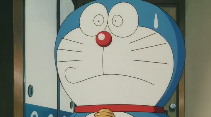 Screen Shot Of Doraemon Nobita's South Sea Adventure (1998) In Hindi Dub small Size PC Movie