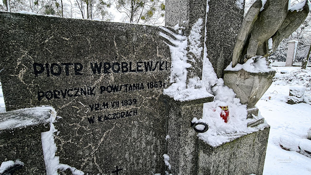 Piotr Wróblewski, którego udział poświadcza napis na grobie znajdującym się na Cmentarzy Garnizonowym w Toruniu.