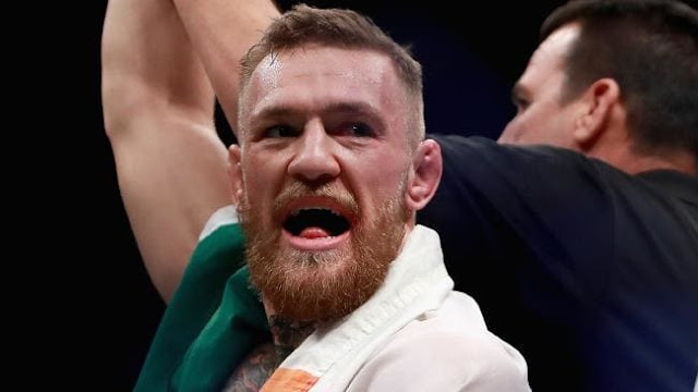 Conor McGregor Celebrates win