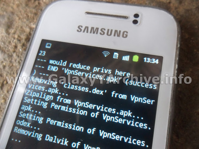 How to odex back your rom on Samsung Galaxy Y
