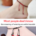 The meaning of wearing ankle bracelets
