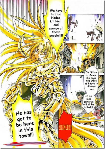 saint Seiya the lost canvas