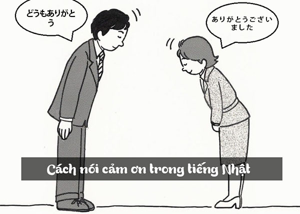 Những cách nói cảm ơn tiếng Nhật đúng nhất