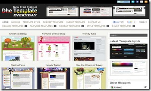 top 20 free blogger templates sites 15 Dhe Template