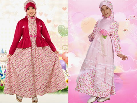 baju gamis anak aini