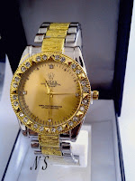 Jam tangan Rolex Oyster Diamond Kombinasi Gold Murah