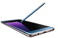 Samsung Galaxy Note7 puhelimen käyttöä rajoitetaan lennoilla