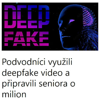 Podvodníci využili deepfake video a připravili seniora o milion - AzaNoviny