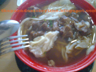 Chowking menu - beef noodles