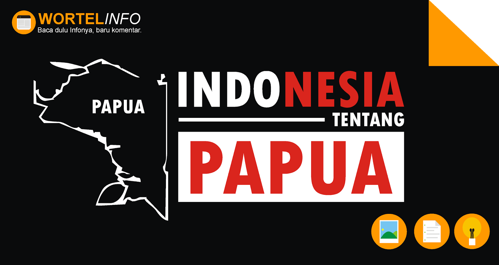 Indonesia Papua TULISAN WORTEL