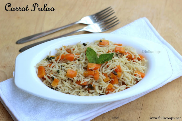 Carrot Pulao