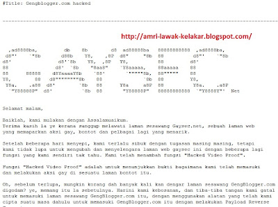 gengblogger kena hack