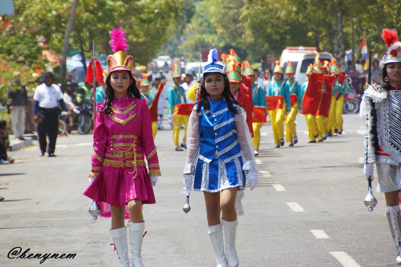 Pawai Baris Berbaris Karnaval 17 Agustus 2013 di Alun 