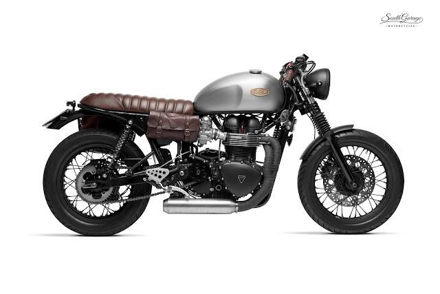 Triumph Thruxton 2010 By South Garage Motorcycles Hell Kustom