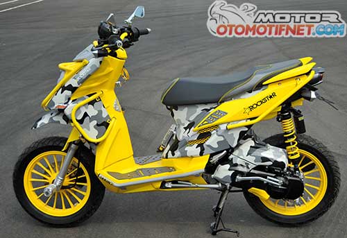 Yamaha X  Ride  Modif  Supermoto  Foto Modifikasi Motor  Terbaru