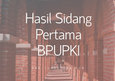 Hasil Sidang Pertama BPUPKI