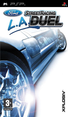 Ford Street Racing LA Duel PSP Game Cover Photo