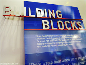 Exhibición Building Blocks en el Museo The Hall at Patriot Place