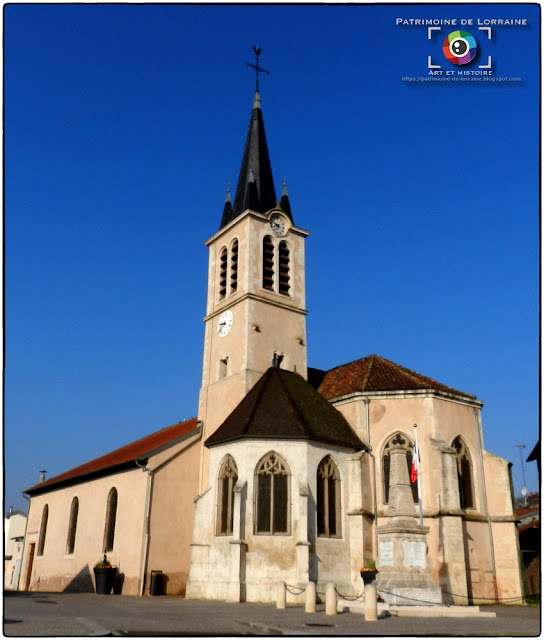 CUSTINES (54) - Eglise Saint-Léger (XIIe-XVIIIe siècle) (Extérieur)