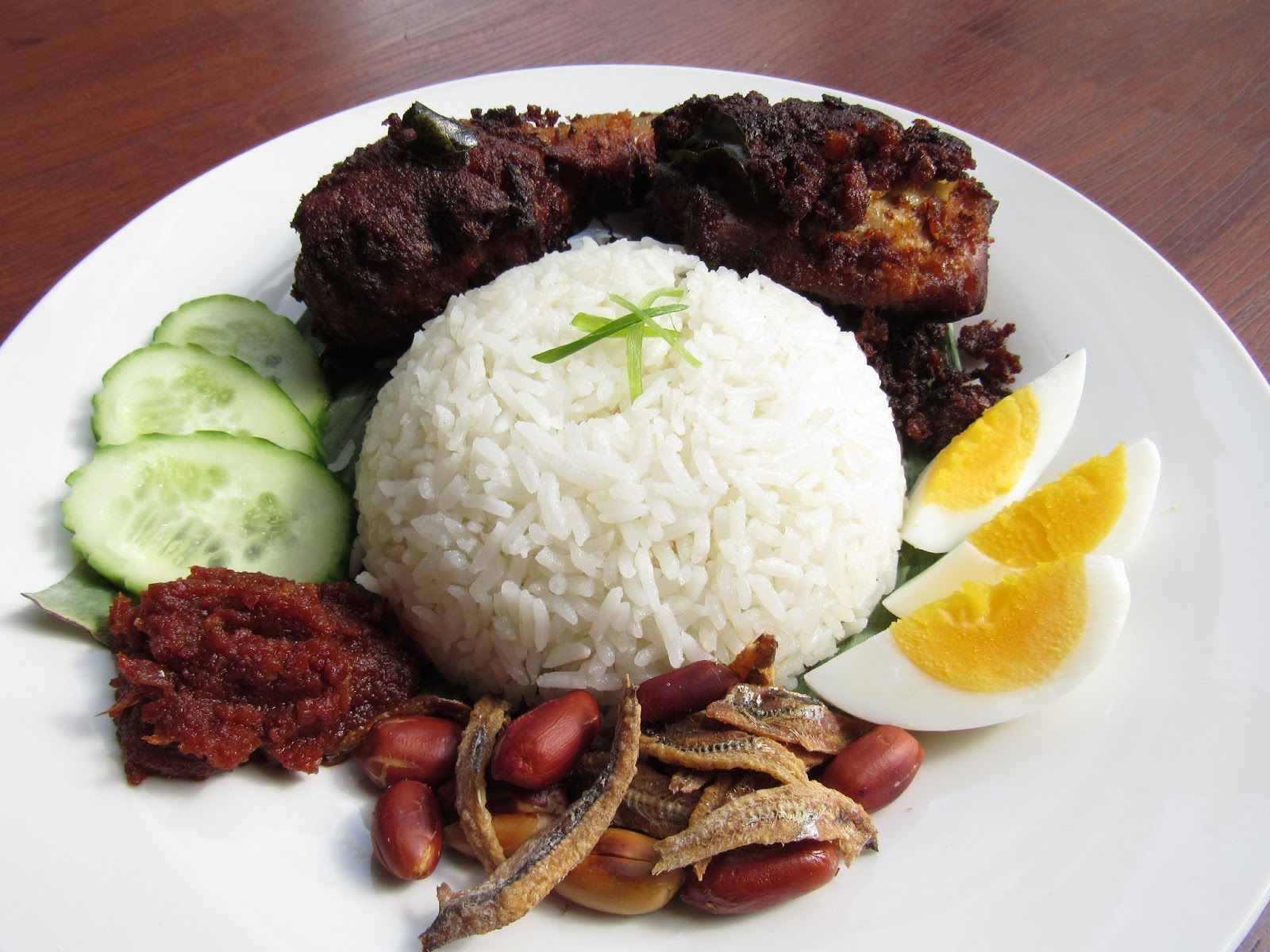 Sam Tan s Kitchen Nasi  Lemak  Malaysian  Coconut Rice 