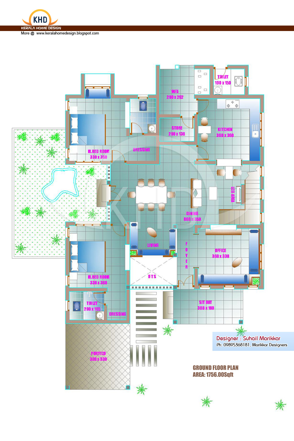  Home  plan  and elevation  2670 Sq Ft home  appliance