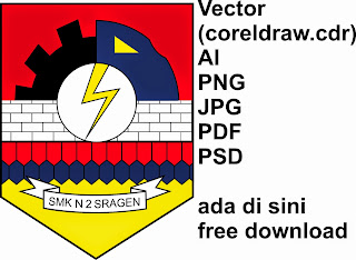 Logo SMK N 2 Sragen Vector (cdr), AI, PNG, JPG, PDF dan PSD.