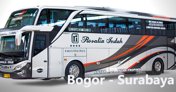 Harga Tiket Bus Rosalia Indah Bogor Surabaya e 