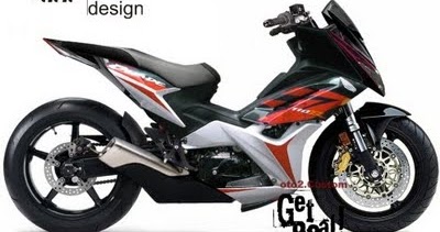 Gambar modifikasi motor Honda blade Terbaru Sporty Dan ...