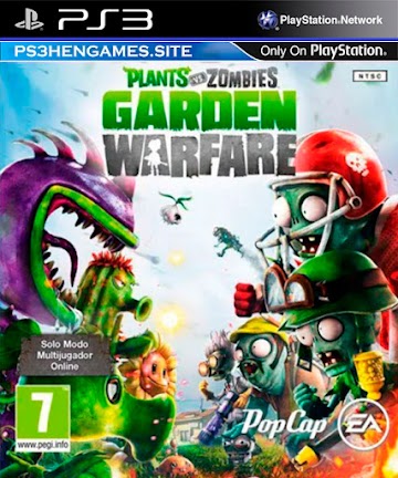 Plants vs. Zombies Garden Warfare + DLC [NO HAN] [PKG] [HEN/CFW] [BLUS31410 / NPUB31410] PS3