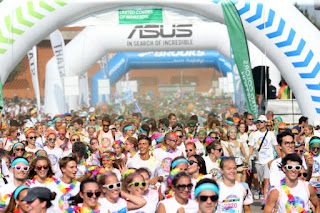 THE COLOR RUN BY UNITED COLORS OF BENETTON SAN SIRO -  © ANSA -