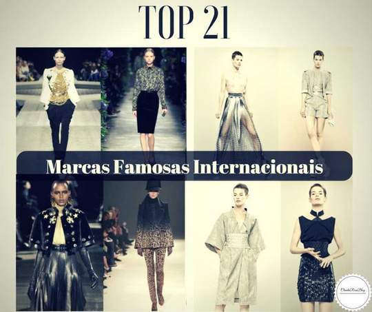 Top 21 Marcas de Roupas Femininas Famosas Internacionais