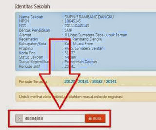 Format Data Siswa Terbaru 2014