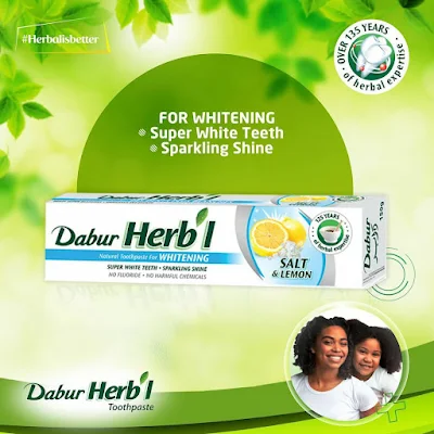 Зубная Паста Соль с Лимоном Dabur Herbl