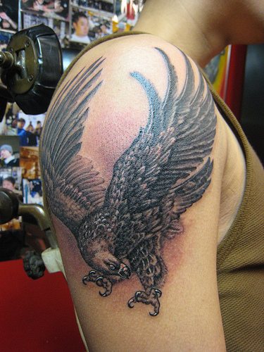 Display Your Strength With Eagle Tattoos eagle tattoos