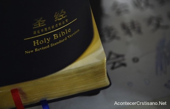 Cambiar Biblia en China