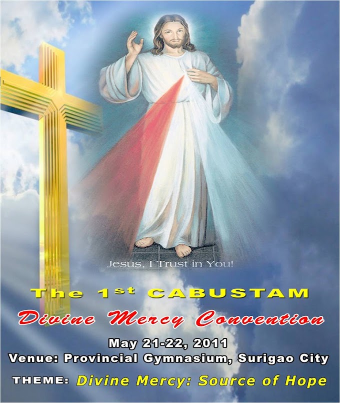 FIRST  CABUSTAM DIVINE MERCY  CONVENTION