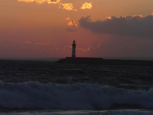 Slow travel in Andalucia Sunset in Almeria