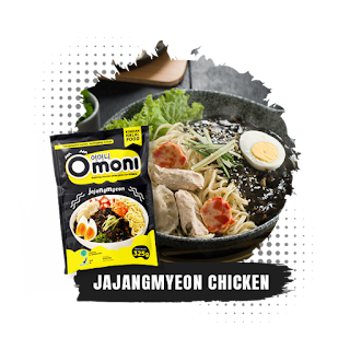 Omoni-Jjajangmyeon-Chicken