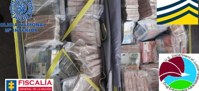 Albanian mafia is struck in Spain, 1 ton of cocaine and 1.5 mln euros caught by Madrid police