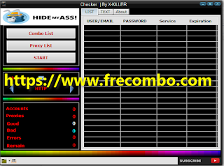 HideMyAss! checker BY X KILLER