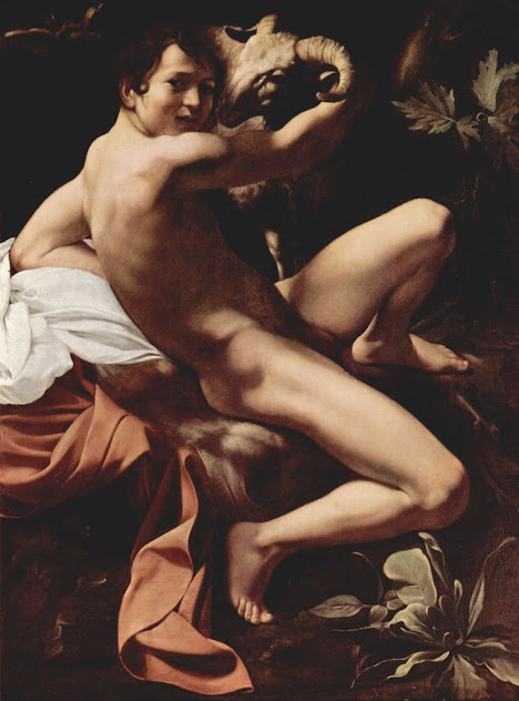 Caravaggio, "San Juan Bautista"